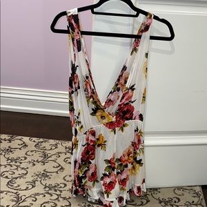 Floral romper